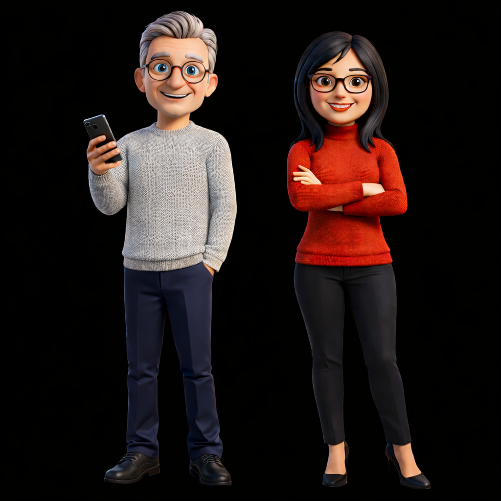 Moumen et Meryem - Équipe CEM MARKETING Casablanca