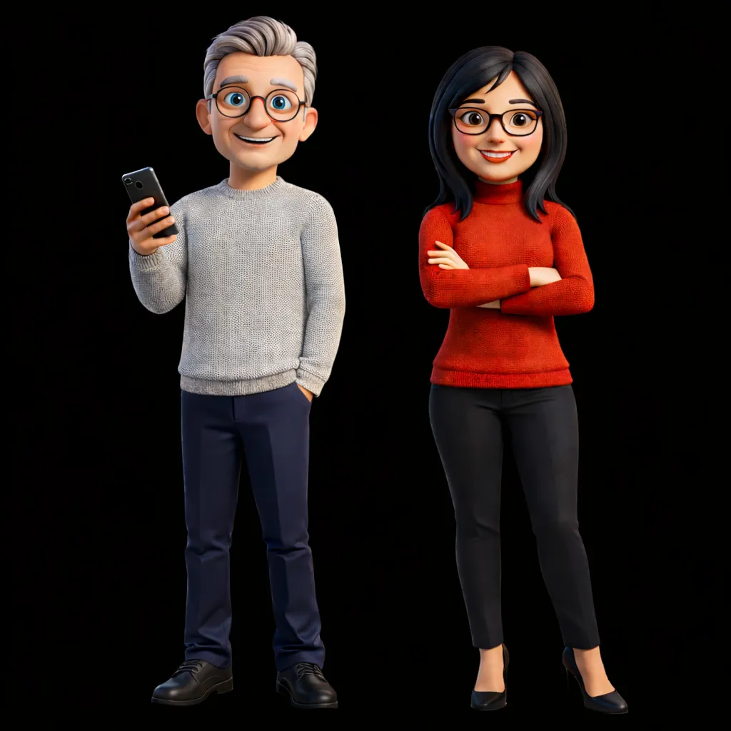 Moumen et Meryem - Équipe CEM MARKETING Casablanca